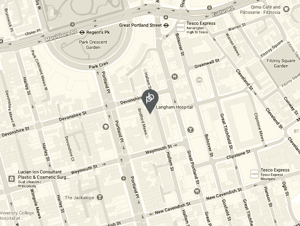 Paul Banwell - Langham Hospital Location